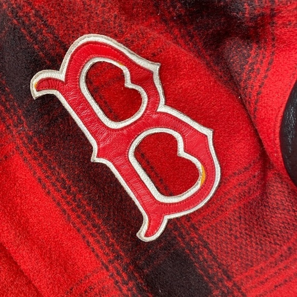 Vintage 90s Boston Red Sox Varsity Jacket MLB Merchandise JH Design XXL - Picture 13 of 15